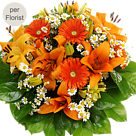 Flower Bouquet Orange