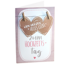 Motivkarte "Zum Hochzeitstag"