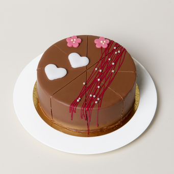 Dessert-Baumkuchentorte „I love u MOM“