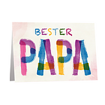 Greeting Card "Bester Papa"