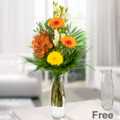 Flower Arrangement Sommermorgen with vase
