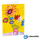 Motivkarte Blumen der Lebenshilfe e.V.