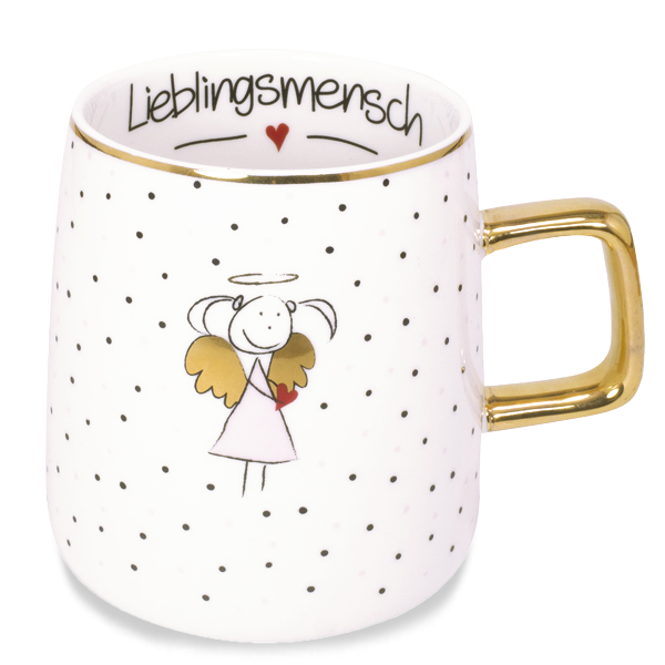 Henkelbecher "Lieblingsmensch"