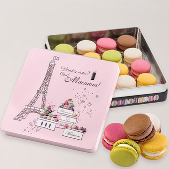 Macaron's gift box „Voulez Vous“