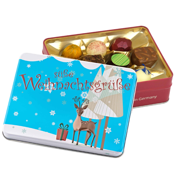 Präsentdose "Süße Weihnachtsgrüße"