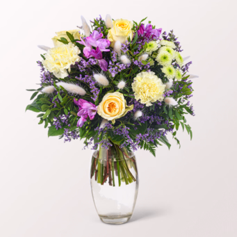 Blumenstrauß Landleben mit Vase