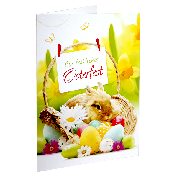 Motivkarte "Ein fröhliches Osterfest"
