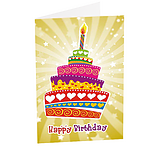 Greeting Card "Happy Birthday"
