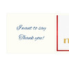 Personal greeting card with Merci: Gänseblümchen (250 g)