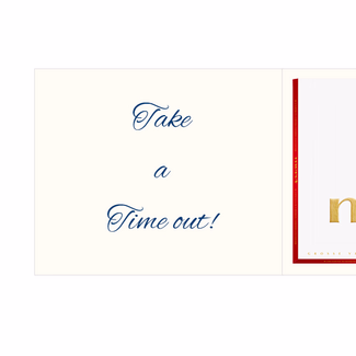 Personal greeting card with Merci: Leuchtturm (250 g)