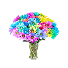 Blumenstrauß Regenbogen Freude