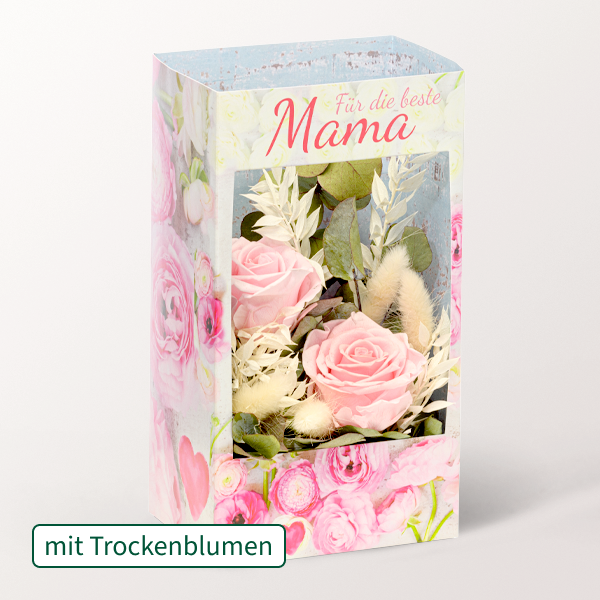 Blumenfenster "Für die beste Mama"