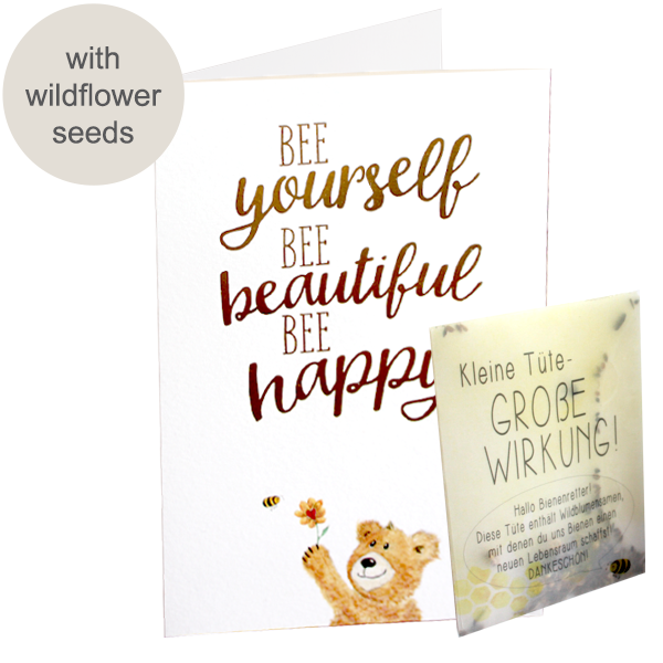 Greeting Card "bee"
