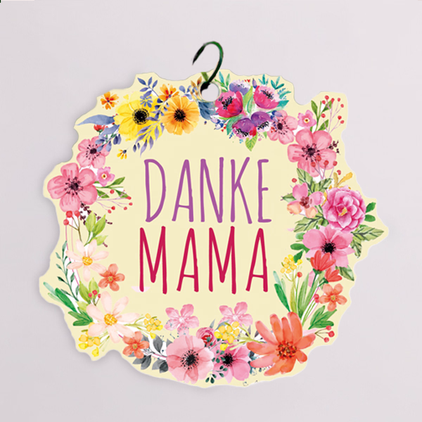 Blumenstecker „Danke Mama“