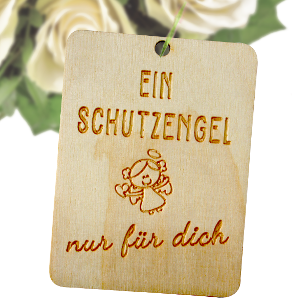 Flowercard Ein Schutzengel Nur Fur Dich Send Flowers Online With Floraprima De
