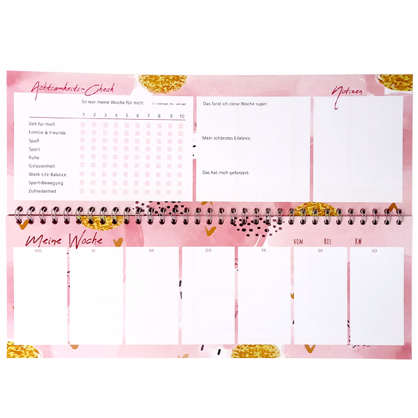 Tischkalender ganzjährig