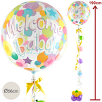 Riesenballon-Präsent Welcome Baby (190 cm)