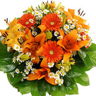 Blumenstrauß Orange