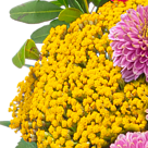 Flower Bouquet Blütenmelodie with vase & Ferrero Raffaello