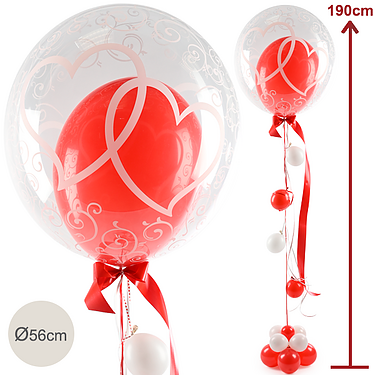 Riesenballon-Präsent Liebe (190cm)