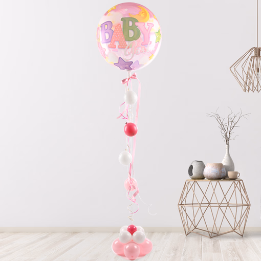 Riesenballon-Präsent Baby Girl (190 cm)