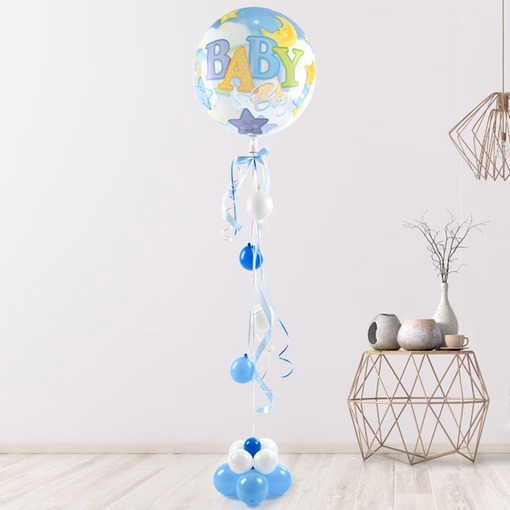 Riesenballon-Präsent Baby Boy (190 cm)