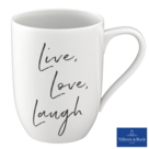 Tasse "Live, Love, Laugh"