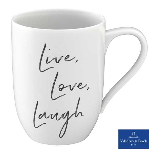 Tasse "Live, Love, Laugh"