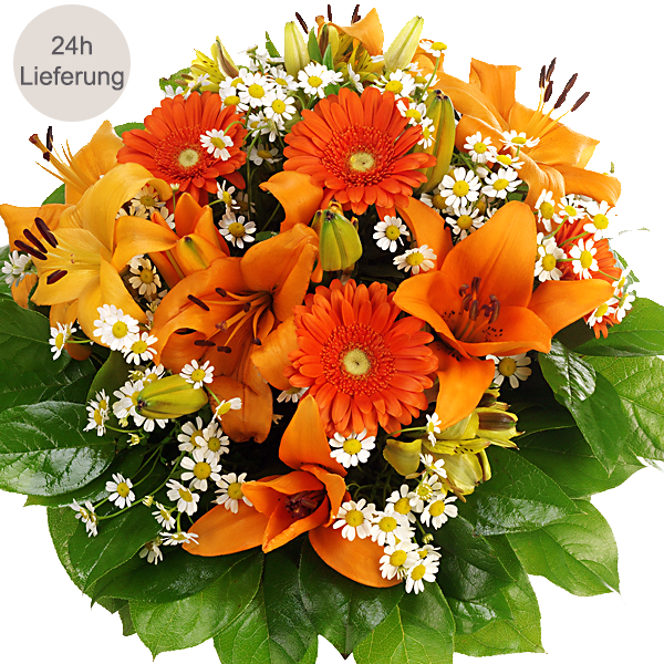 Flower Bouquet Orange
