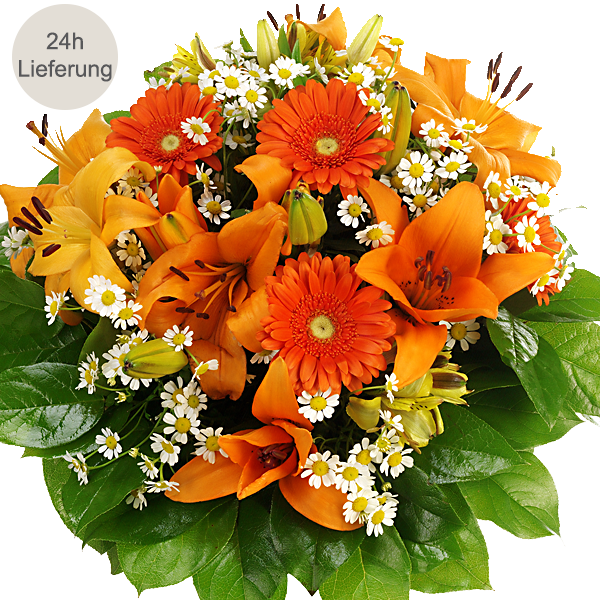 Blumenstrauß Orange