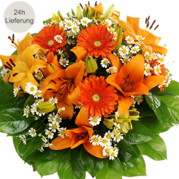 Flower Bouquet Orange