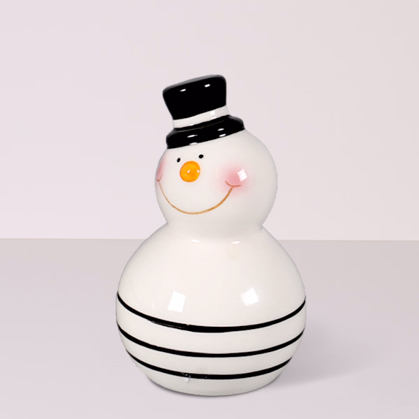 Keramik-Schneemann „Frosti“