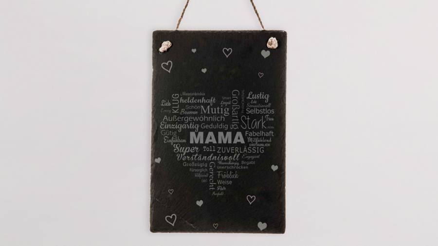 Schiefertafel "Mama"