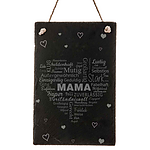 Slate plaque "Mama"
