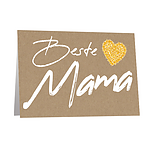 Greeting card "Beste Mama"