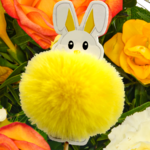 Easter Bouquet Happy Day with vase & 3 Ferrero Giotto