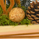 Arrangement Winterkuss mit Lichterkette & mit 2 Ferrero Rocher