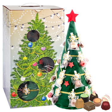 Sweet fir tree Sweet fir tree with chocolates and truffles (300g)