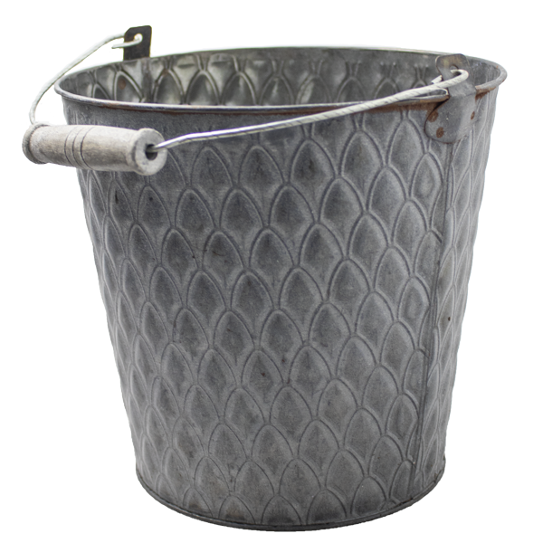 Zink Bucket patterned