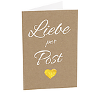 Motivkarte "Liebe per Post"