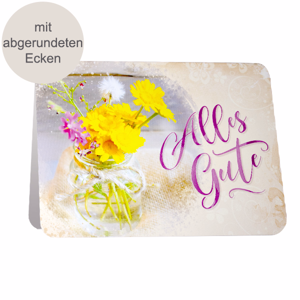 Motivkarte „Alles Gute“
