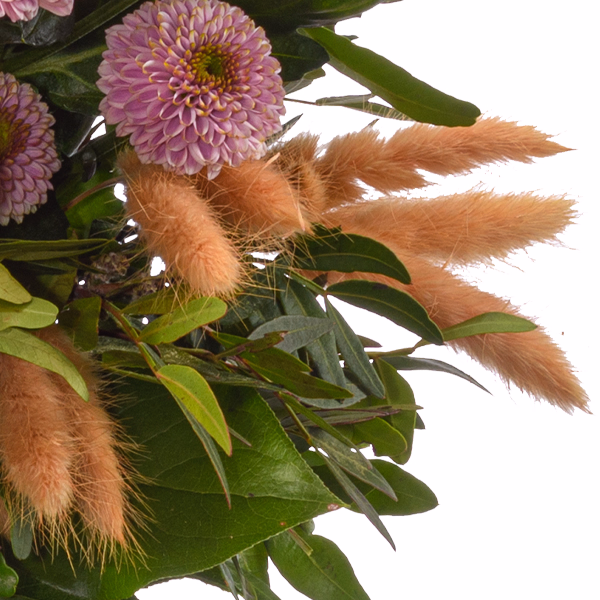 Premiumstrauß Frühlingskind mit Premiumvase & Ferrero Giotto 3er