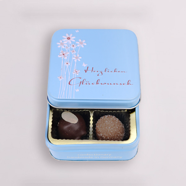 Pralinenpräsent „Herzlichen Glückwunsch“ (50 g)