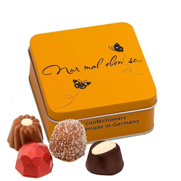 4er Pralinen-Präsent "Nur  mal eben so..."
