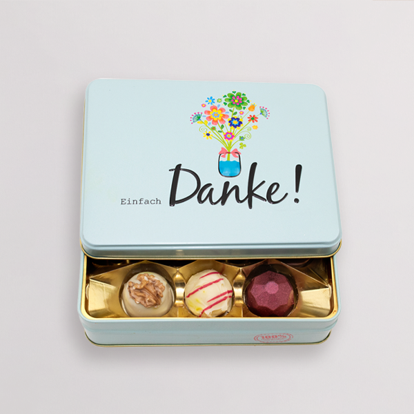 Präsentdose „Einfach Danke!“ (125 g)