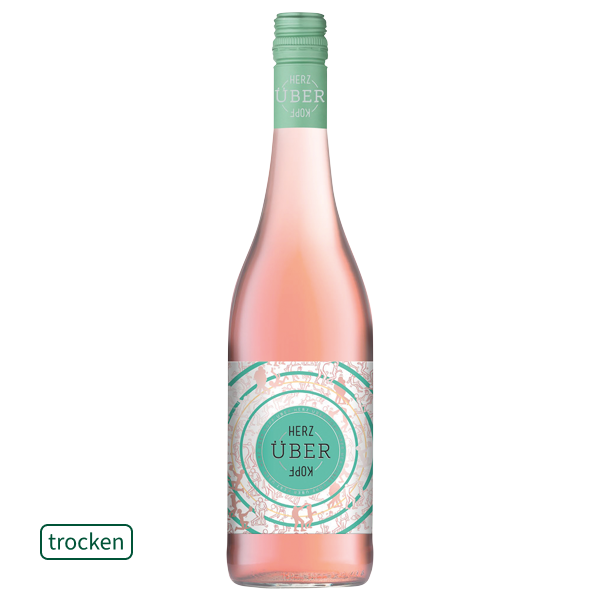 Rosé Herz über Kopf (0,75 l)