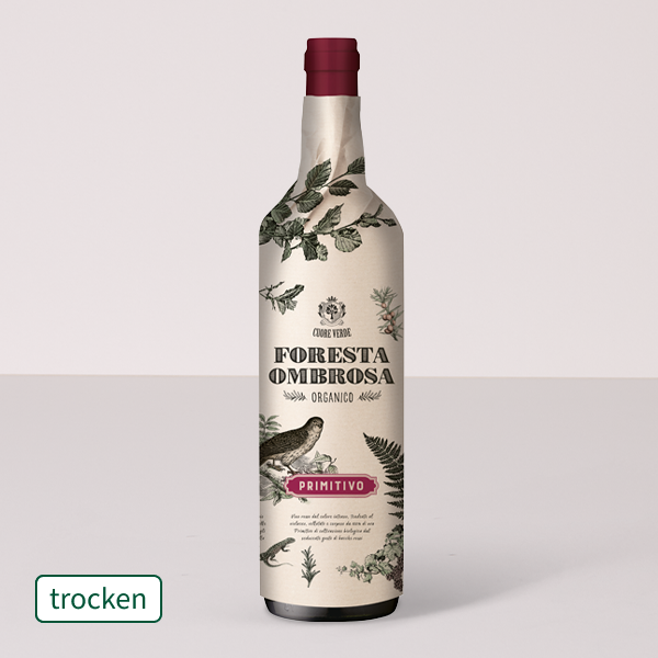 Rotwein „Cuore Verde Foresta Ombrosa“ (0,75 l)