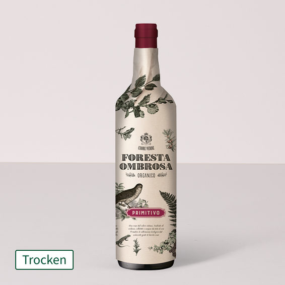Rotwein „Cuore Verde Foresta Ombrosa“ (0,75 l)