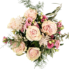 Rose Bouquet in Light Pink