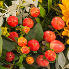 Premiumstrauß Herbstschönheit mit Premiumvase & Ferrero Raffaello